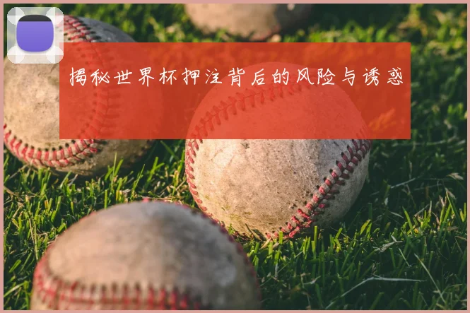 揭秘世界杯押注背后的风险与诱惑