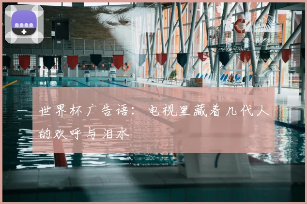 世界杯广告语：电视里藏着几代人的欢呼与泪水